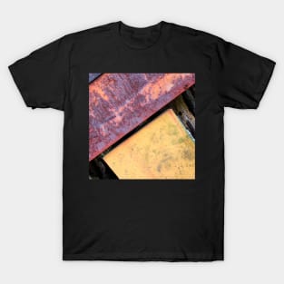 Metal and Rust abstract photography T-Shirt